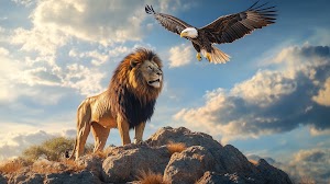 Eagle Lion Wallpaper
