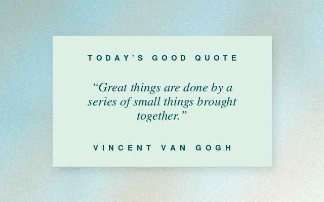 The Good Daily quote graphic for Wednesday, August 5, 2026