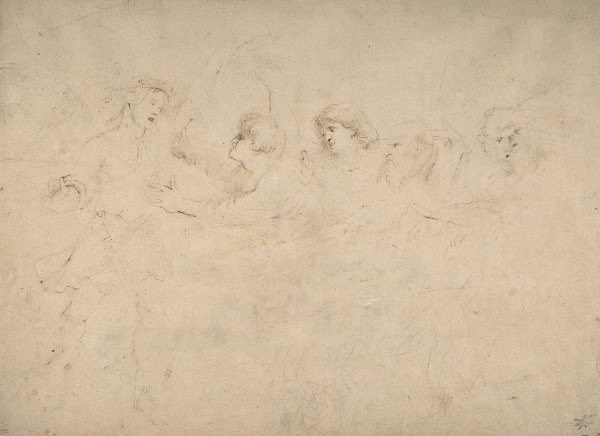 Alcibiades Interrupting the Symposium 16001640