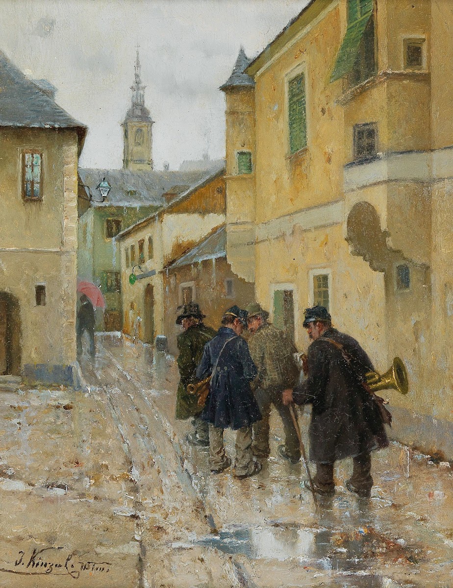 Wachau Musicians Returning Home