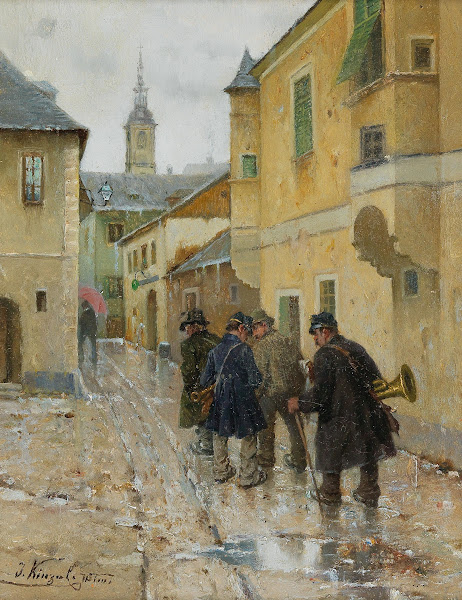 Wachau Musicians Returning Home
