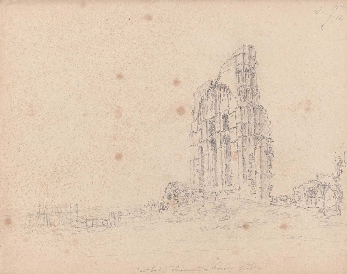 East End of Tynemouth Priory 1792