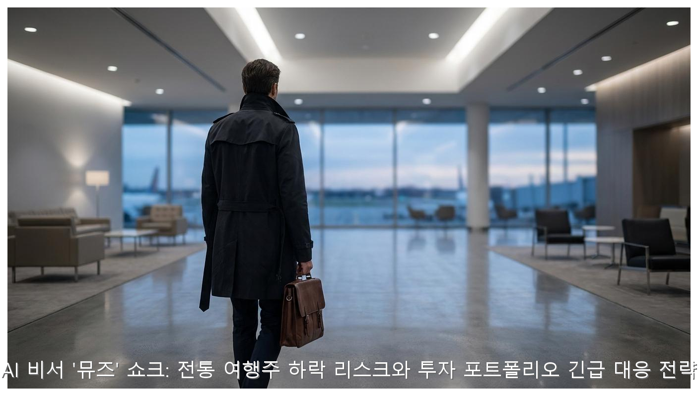 AI 비서 뮤즈 쇼크와 여행주 하락 리스크 대응 전략 핵심 안내 및 분석 인포그래픽 (4)