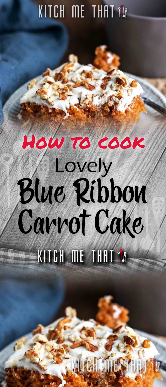 Blue Ribbon Carrot Cake