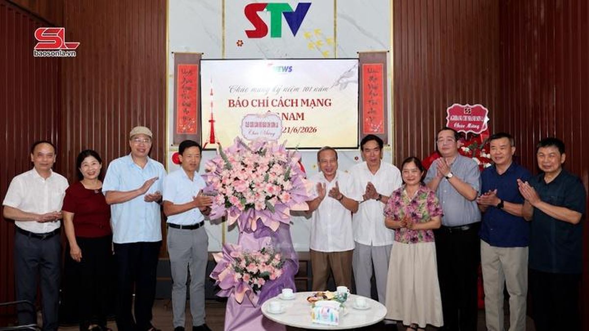 Các cơ quan chúc mừng Ngày báo chí cách mạng Việt Nam - Báo Sơn La