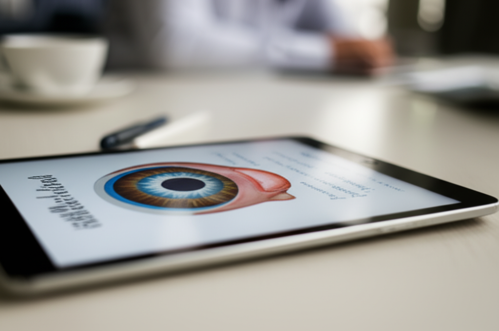 내 눈 건강 정보 확인하기