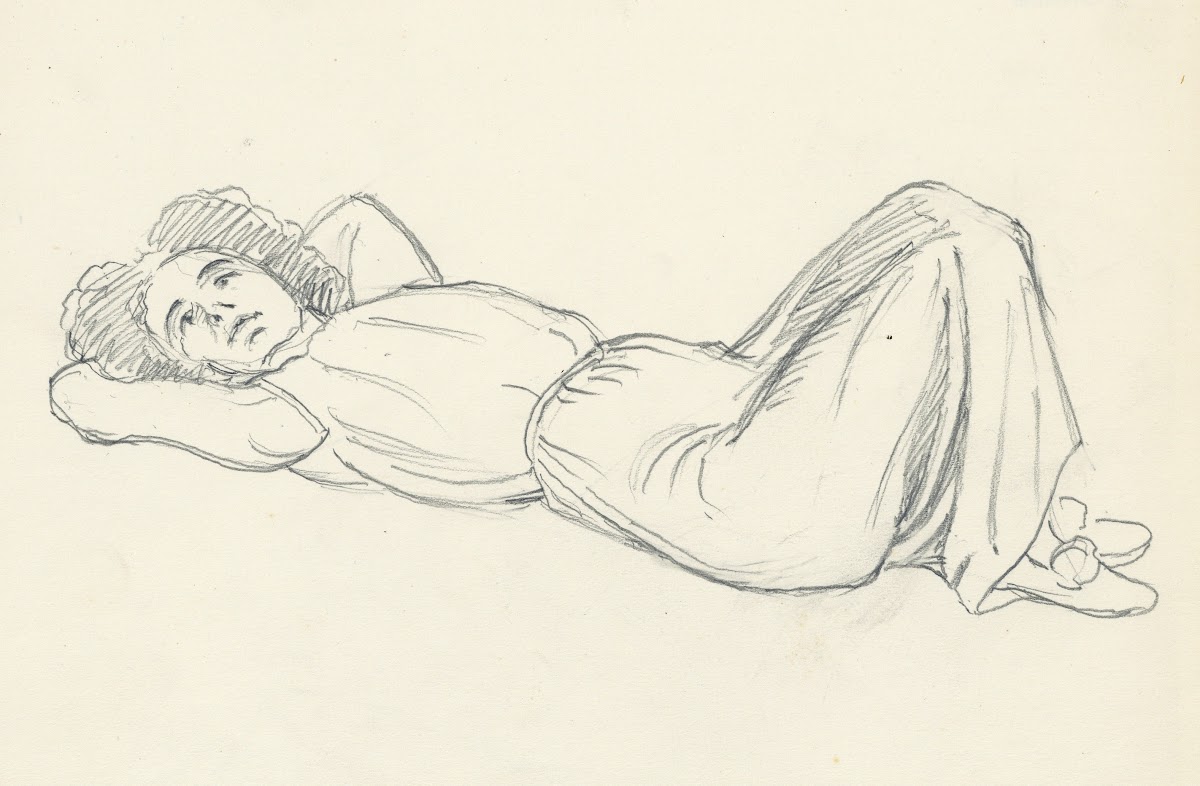 Liggende figuur 1940