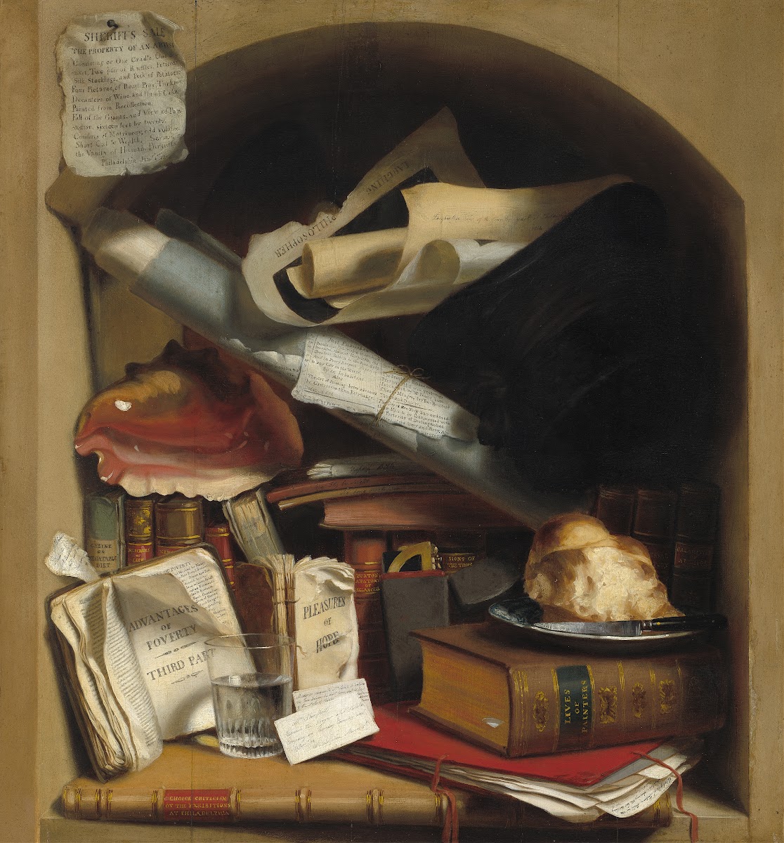 Poor Artists Cupboard c 1815