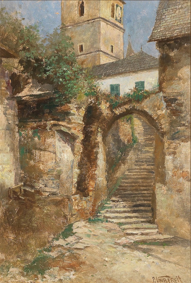 Wachau Scene of Weissenkirchen on the Danube