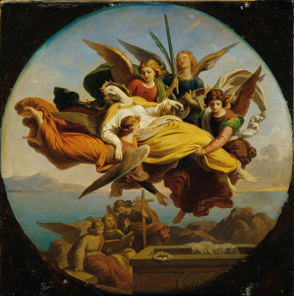 Die Heilige Katharina 1850