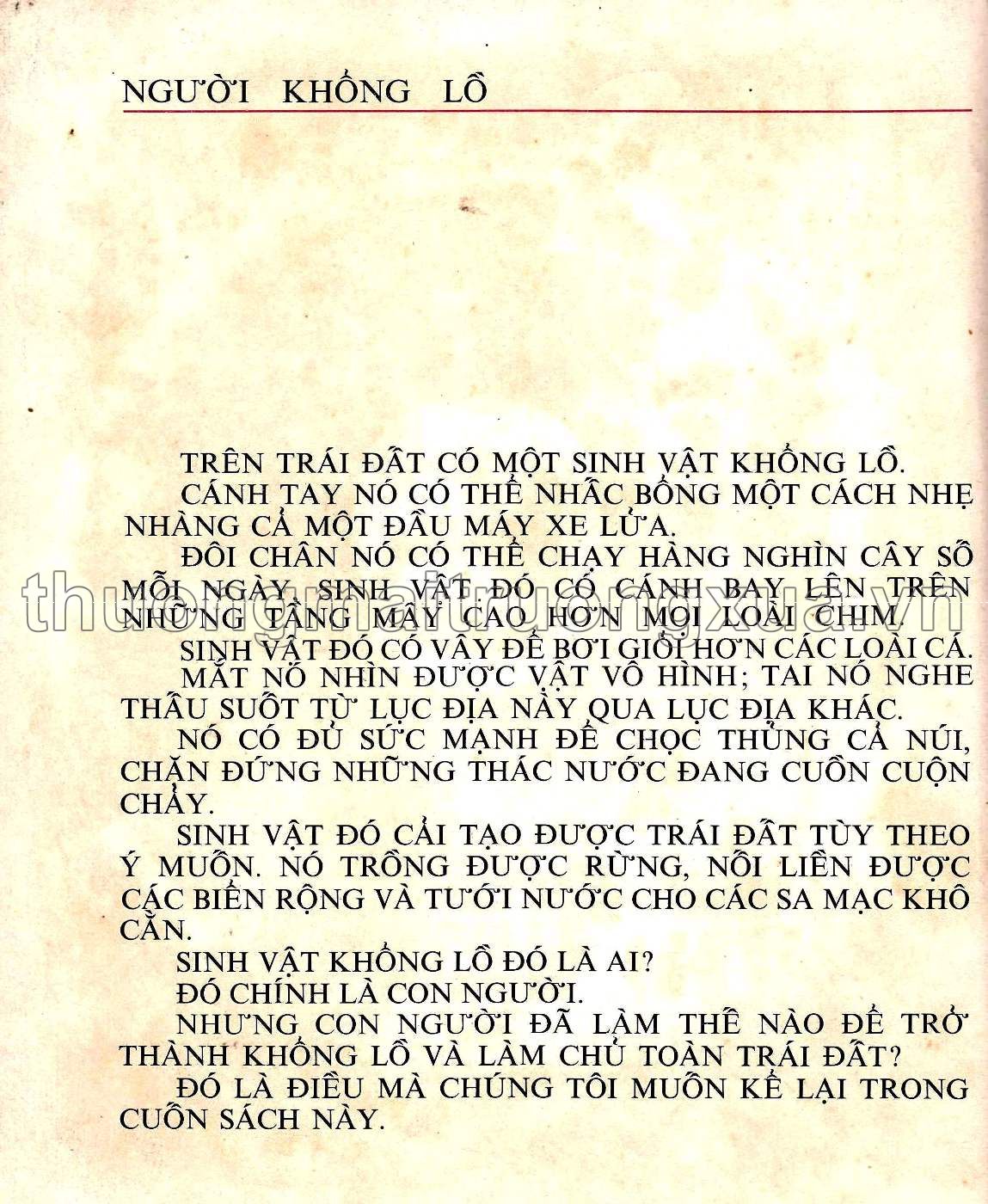 Con người trở thành khổng lồ (1982) - Trang 3