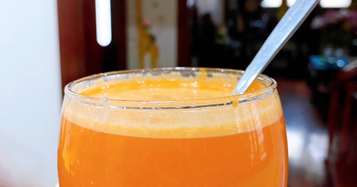 Nước ép: Cà rốt táo