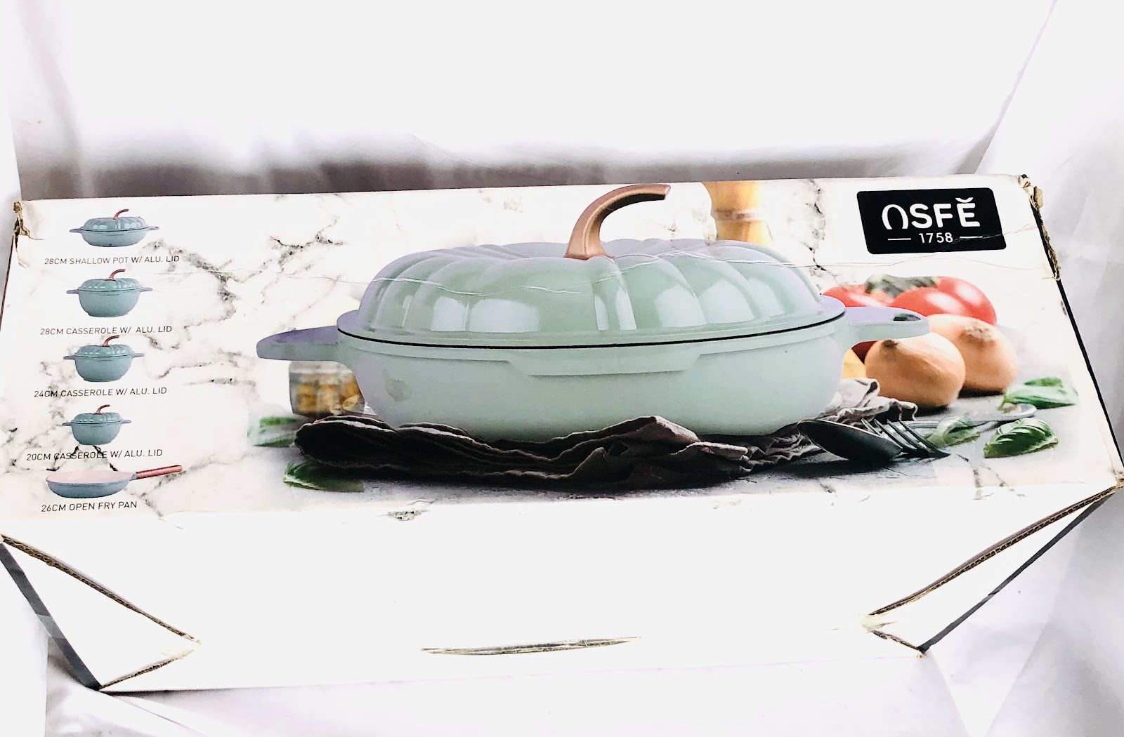 Photo 2 of 9pcs OSFE Granite Cookware Set