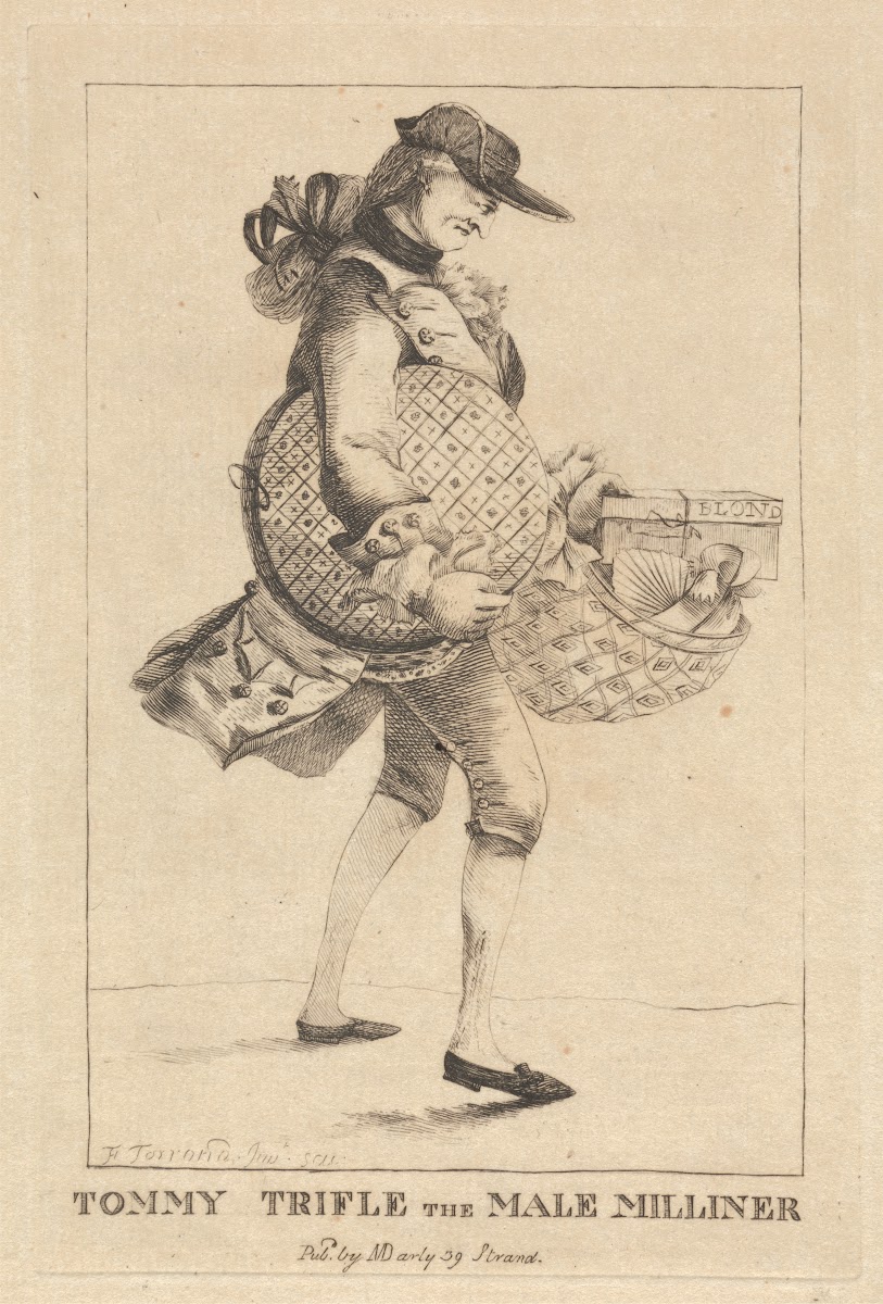 Tommy Trifle the Male Milliner