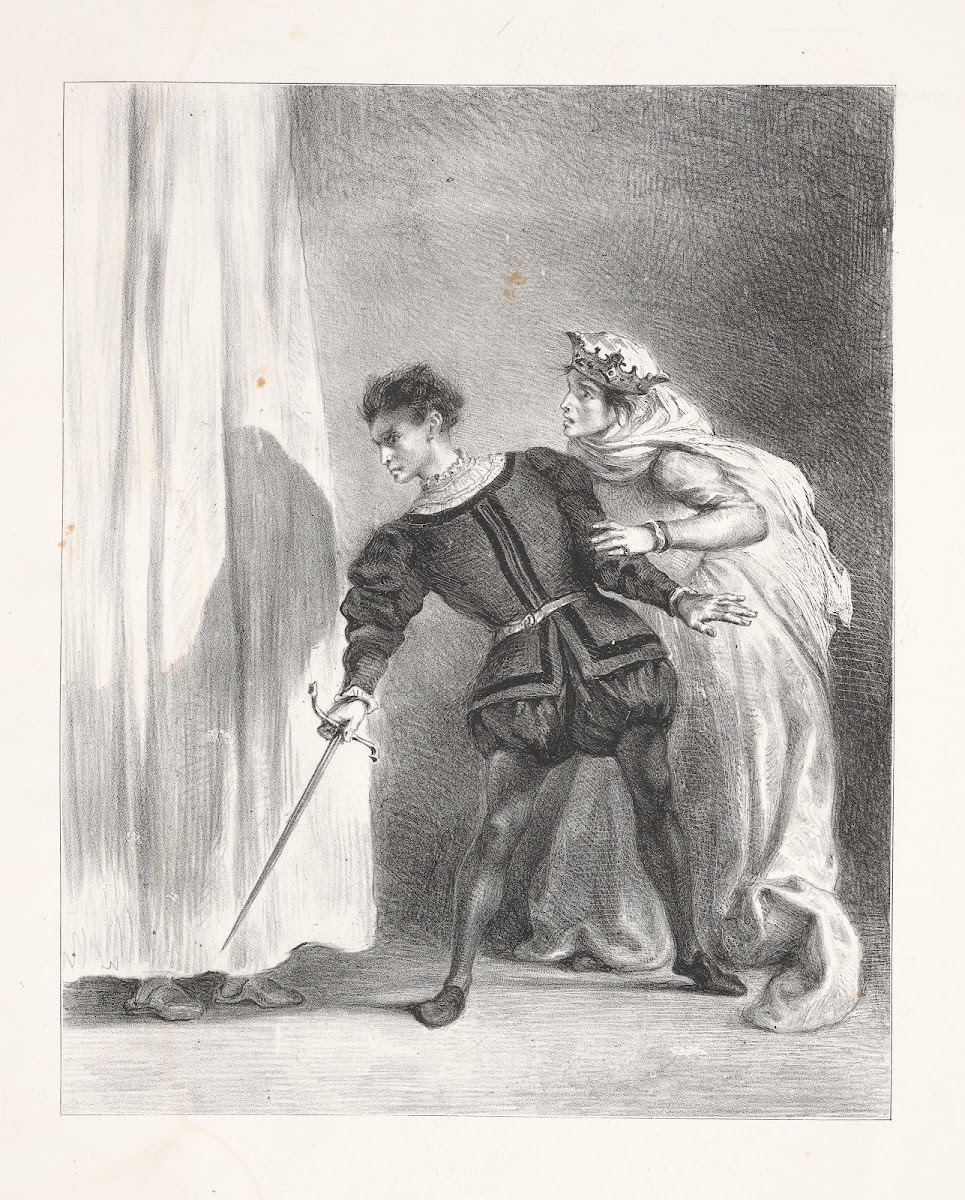 The murder of Polonius Act III scene iv 1864