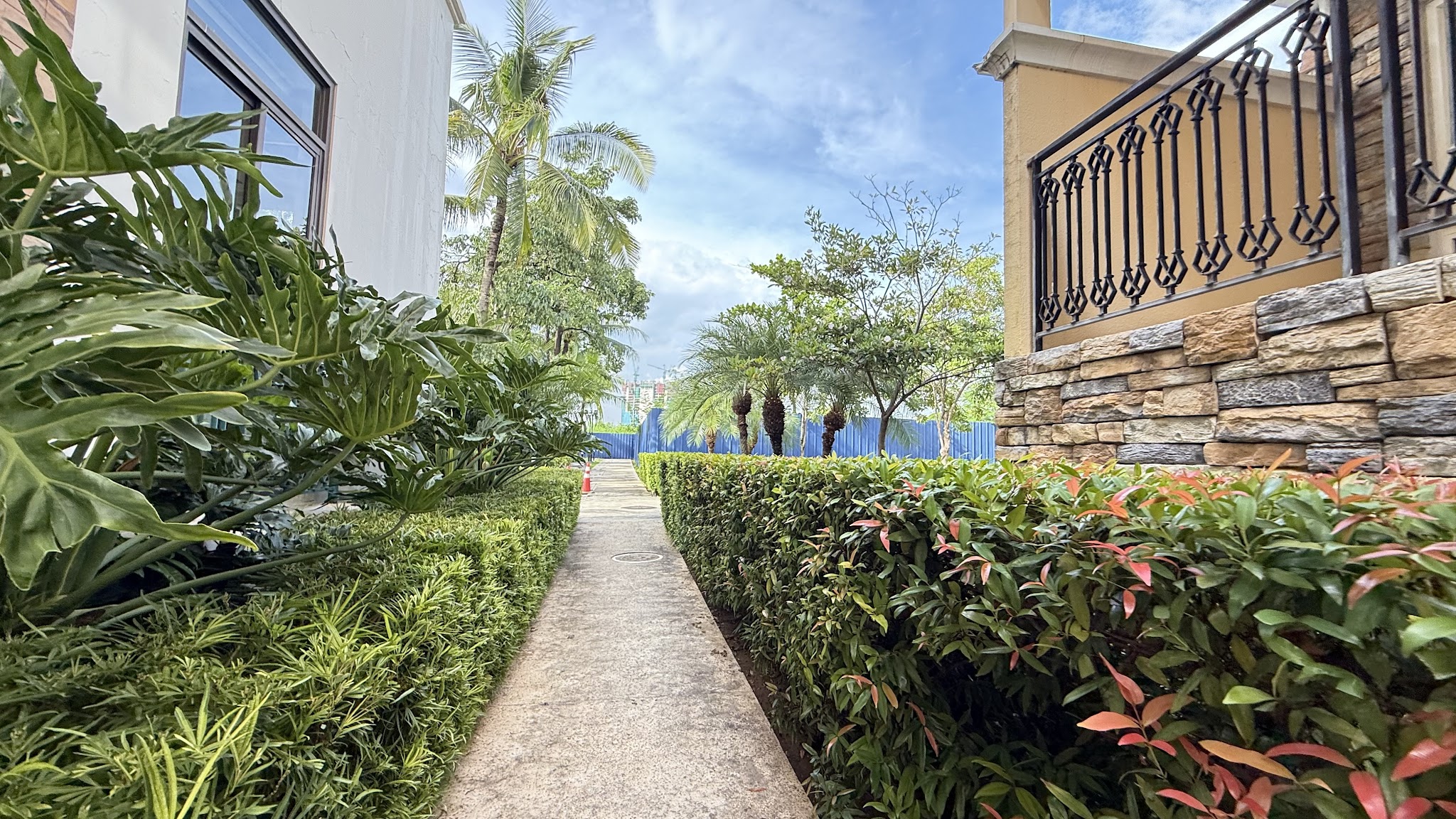 Exterior view of property