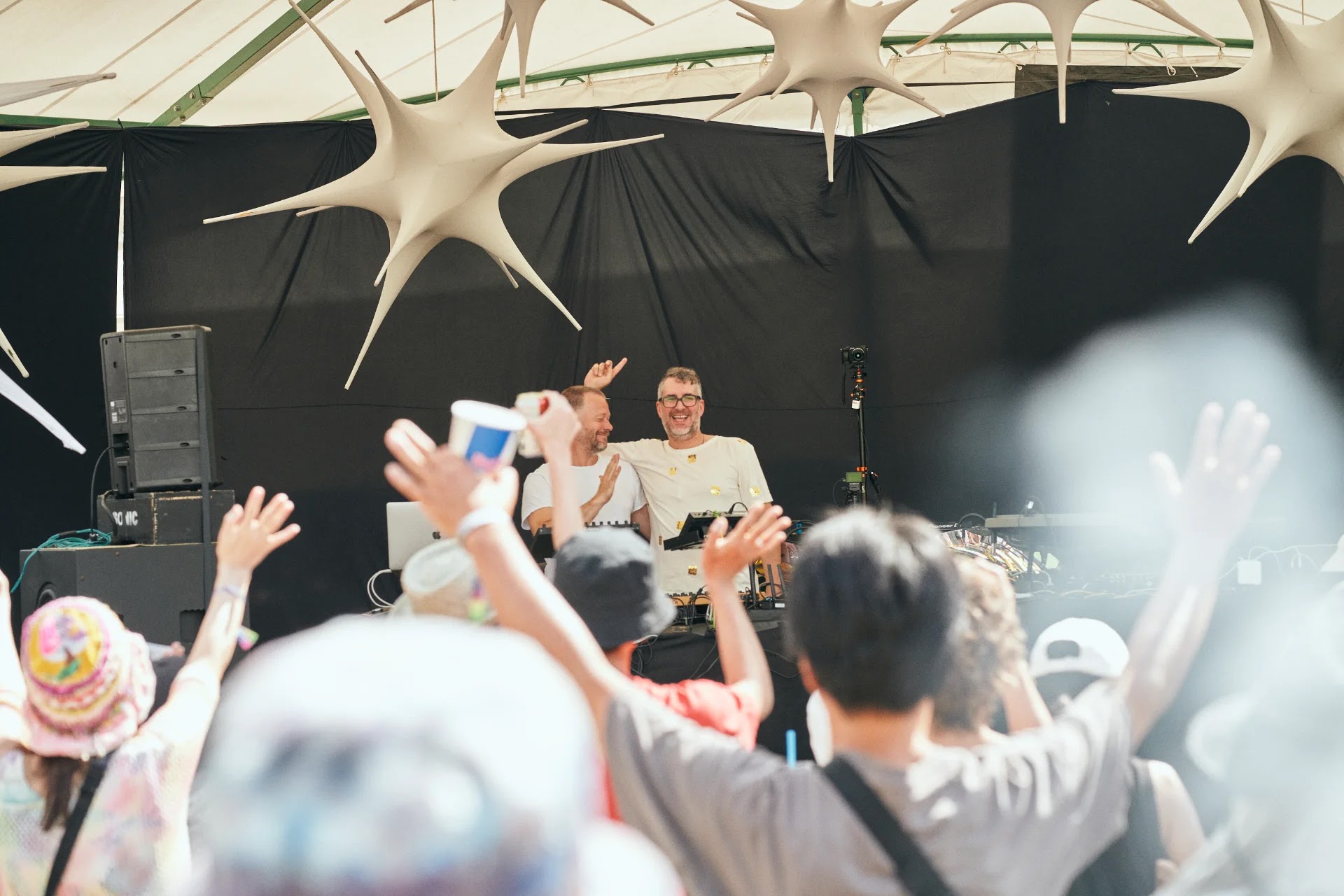Re:birth Festival 2024に出演したMathew Jonson