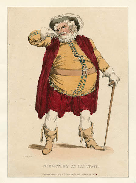 Mr Bartley as Falstaff 1815