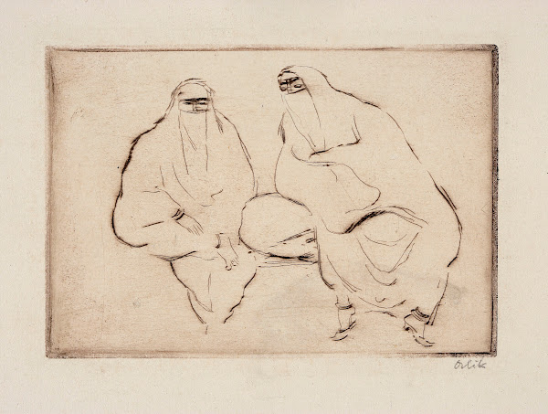 Zwei arabische Frauen 1912