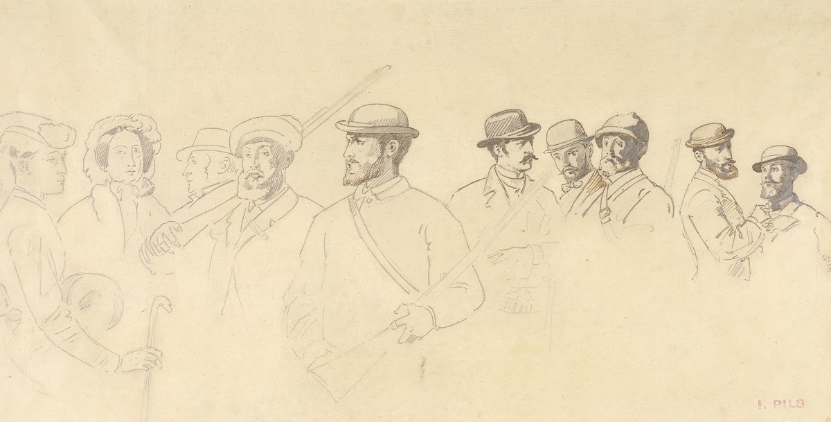 The Hunting Party 19th century