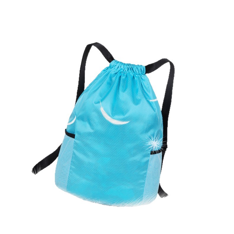 Sporty drawstring backpack, 20 L, waterproof