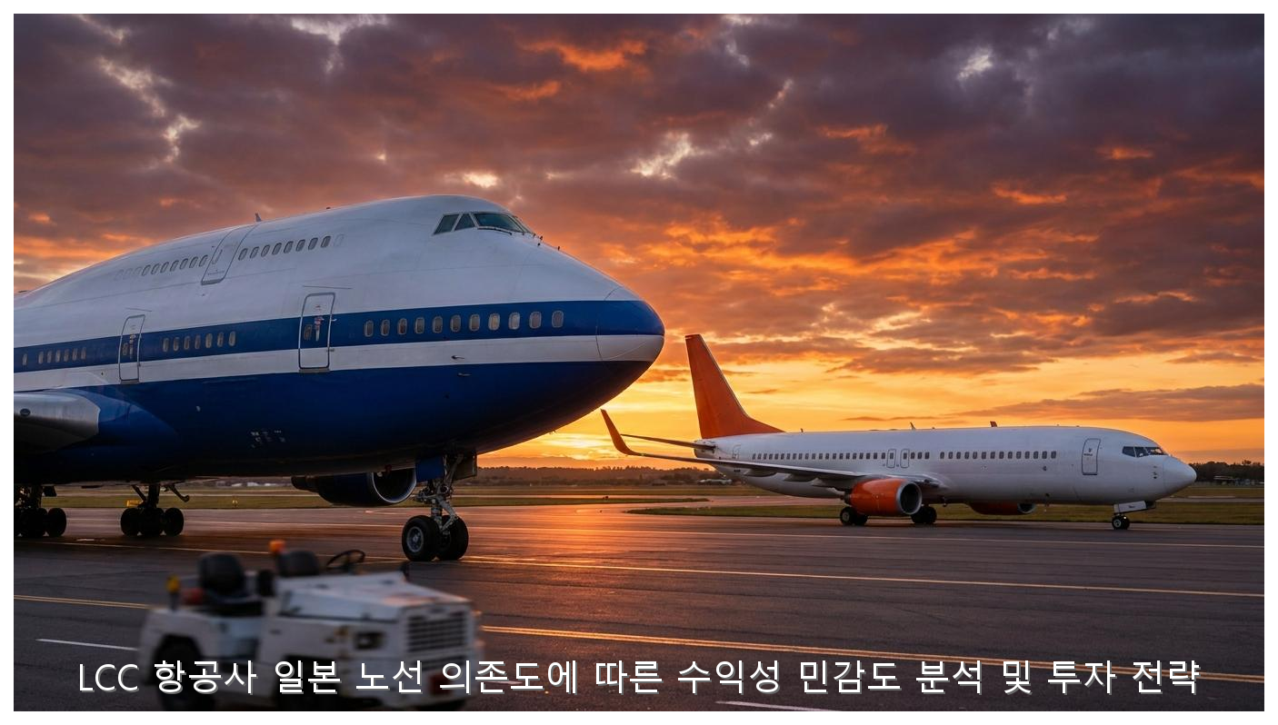 LCC 항공사 일본 노선 의존도에 따른 수익성 민감도 분석 및 투자 전략 핵심 안내 및 분석 인포그래픽 (7)