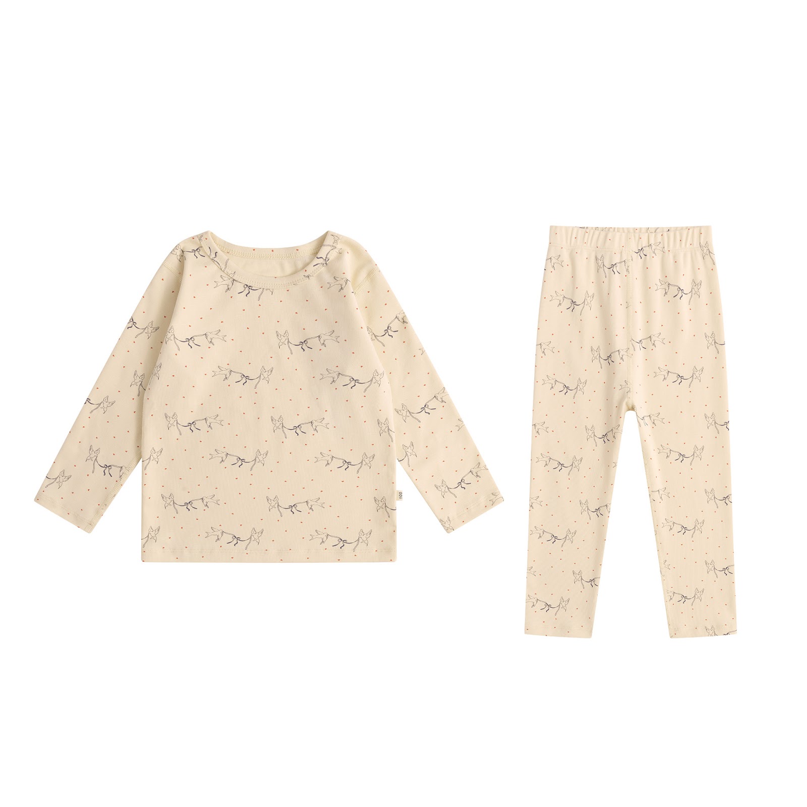 Kids Pajama Set, Cotton, with Christmas Motifs