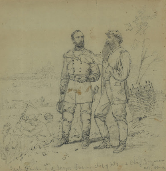 Genl Huntand Major Duane chief of Arty and Chief Engineer 1864