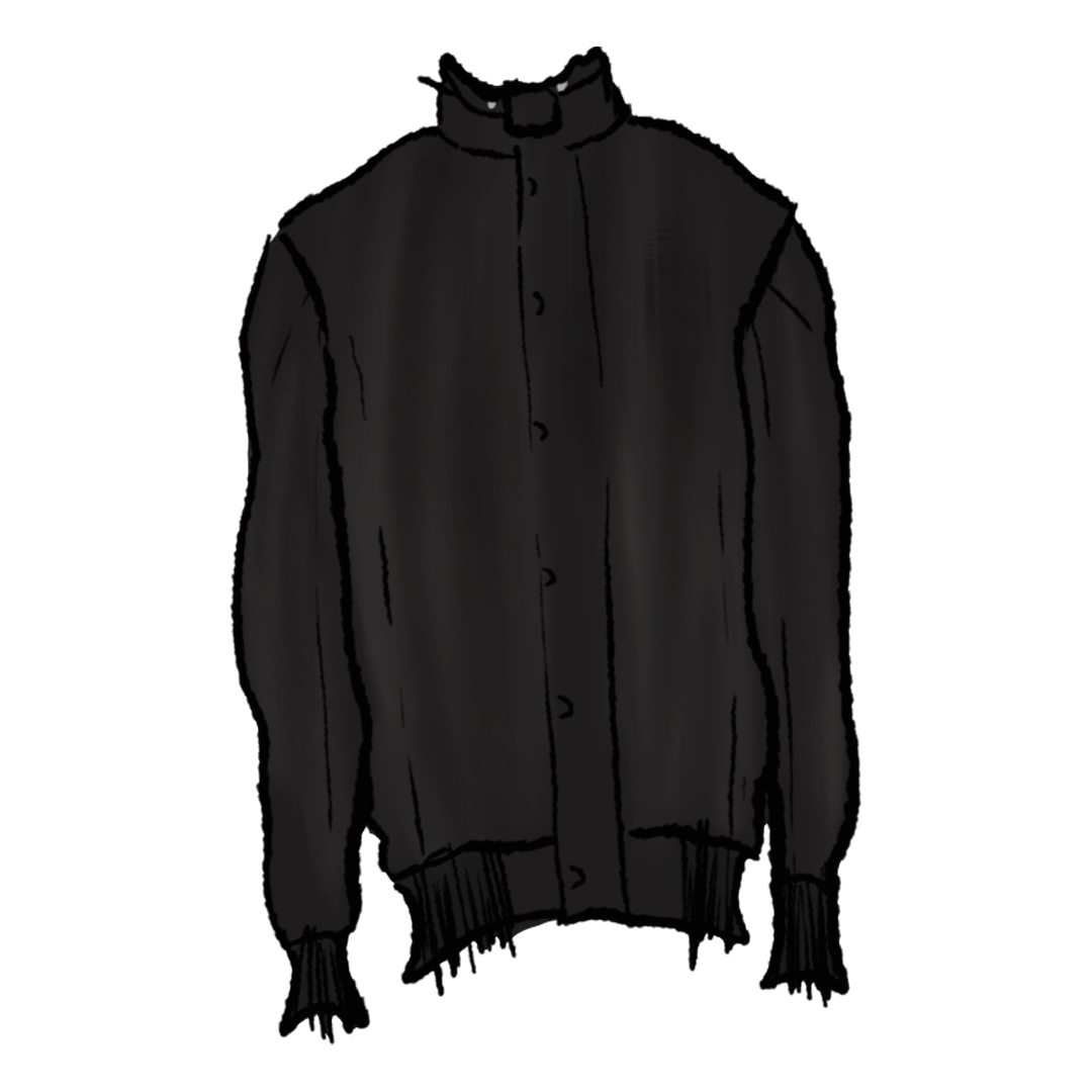 Yeezy Dior Homme Utility Leather Jacket product image