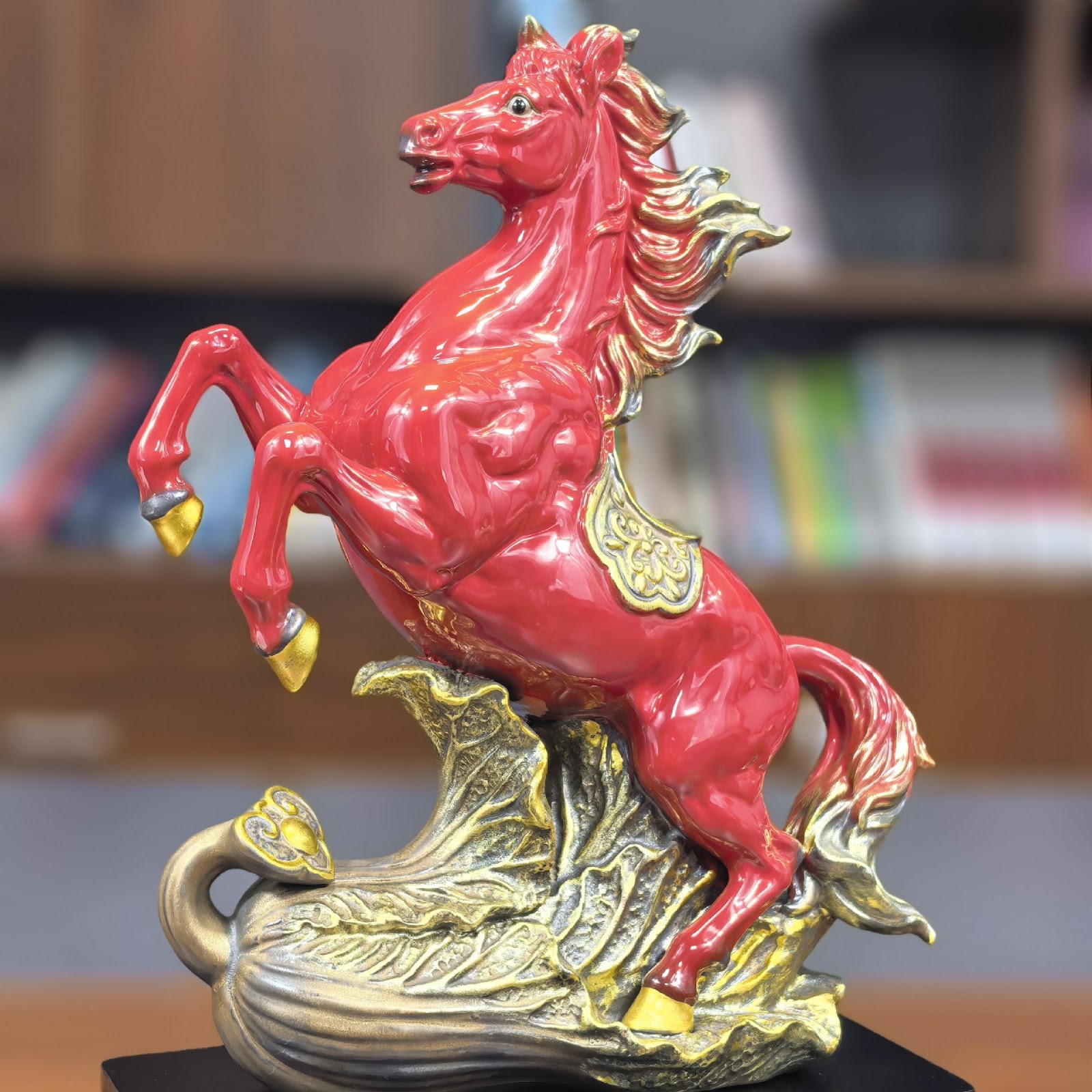 Ceramic Horse Figure, Chinese Style