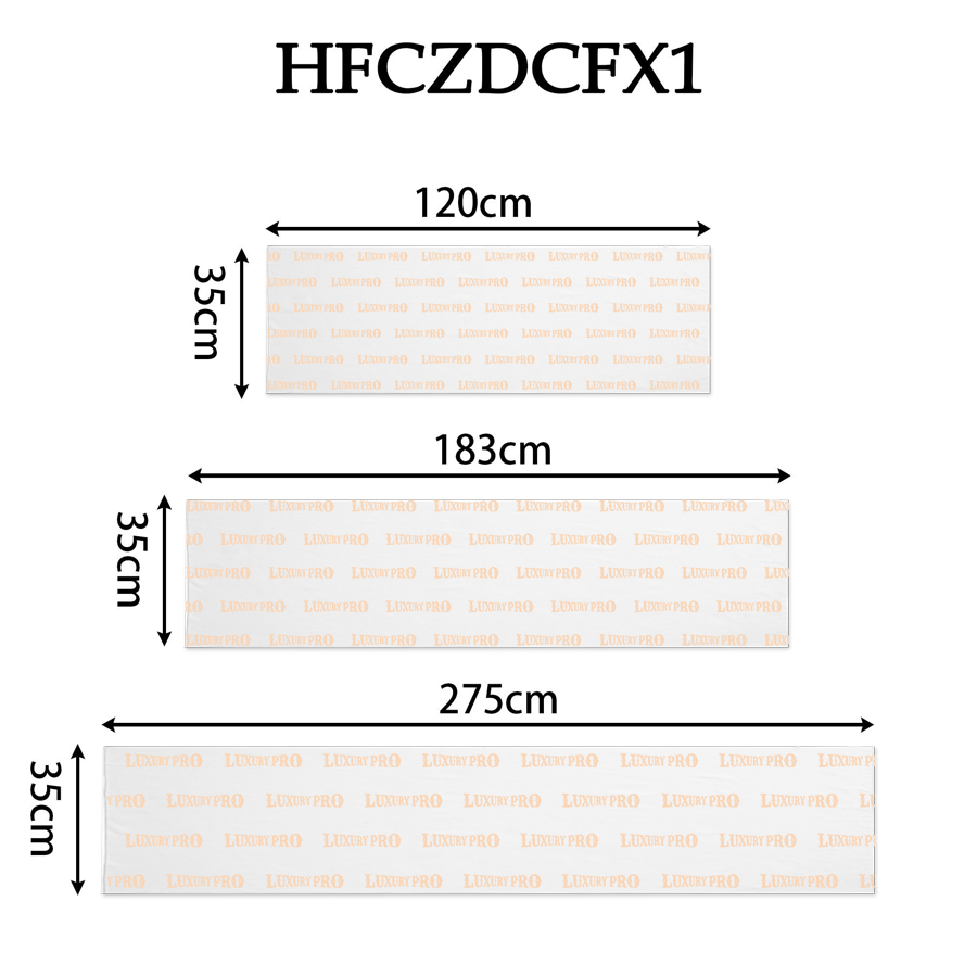 Quilted Rectangular Table Mat [Crystal Fleece]