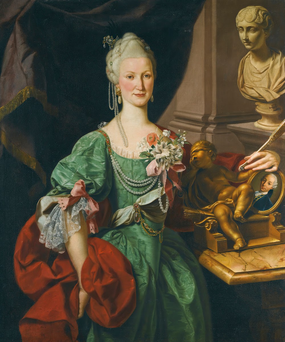 Portrait Of A Noblewoman third quarter of the 18th century