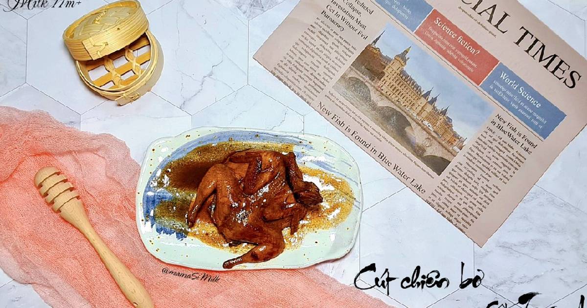 Cút chiên Bơ sốt Teriyaki - 8m+