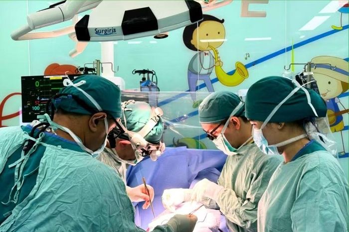 Mổ thành công có 4 trẻ mắc dị tật hiếm gặp vùng tim - Báo Tri thức &amp; Cuộc sống