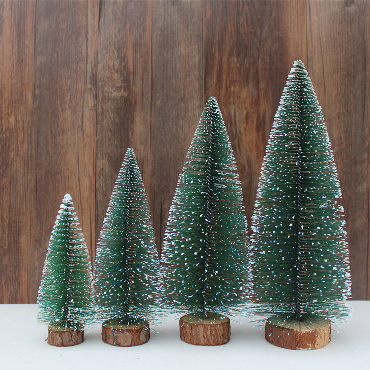 Mini-Weihnachtsbaum aus Kiefernnadeln, verschiedene Größen