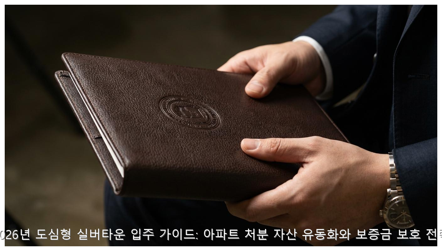 2026 실버타운 보증금 보호 및 자산 유동화 전략 핵심 안내 및 분석 인포그래픽 (3)
