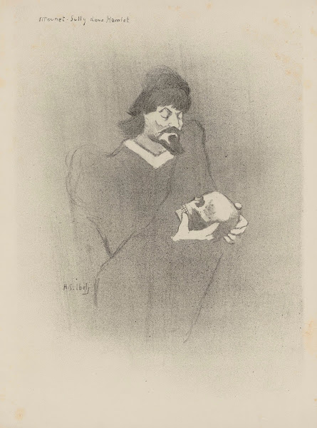 Mounet Sully dans Hamlet 1893
