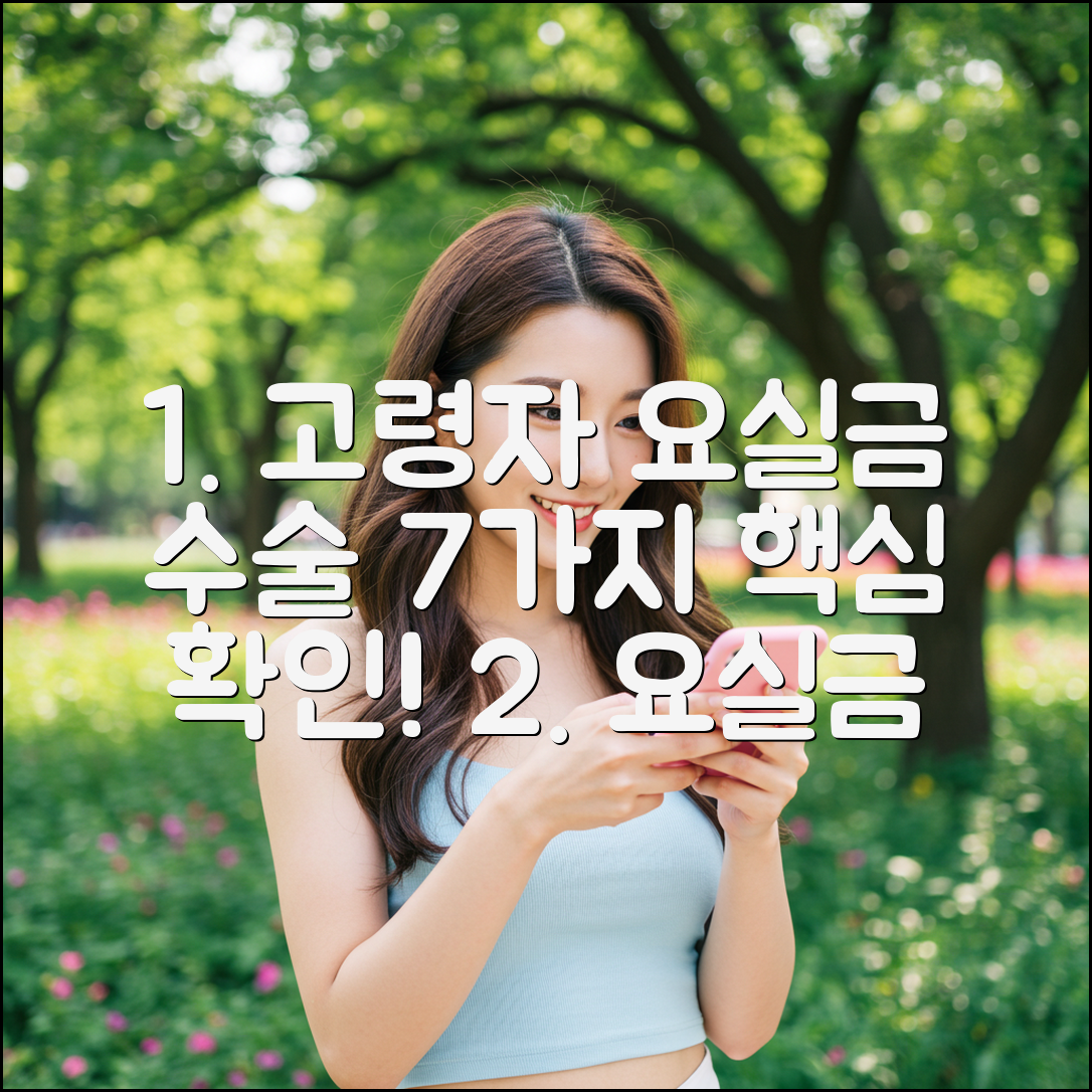 고령자 요실금 수술, 7가지 필수 확인!