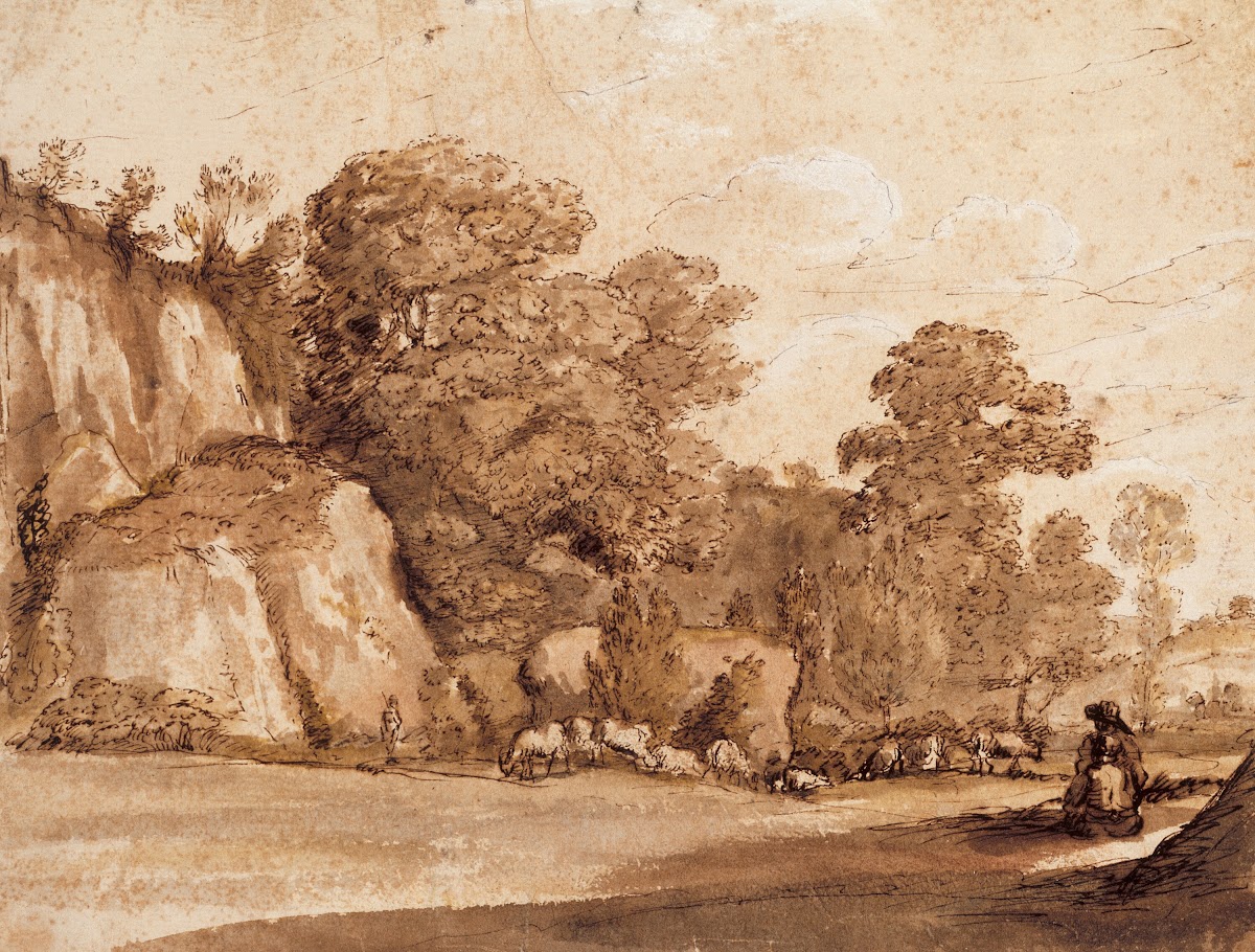 A Rocky Hillside 1635
