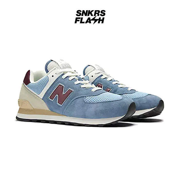 NEW BALANCE 574 SHORELINE BLUE STILLWATER - Size 40