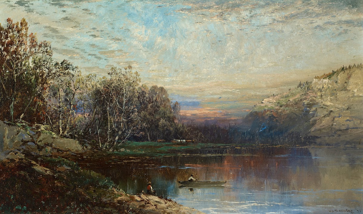 Landscape with Rowboat 1873