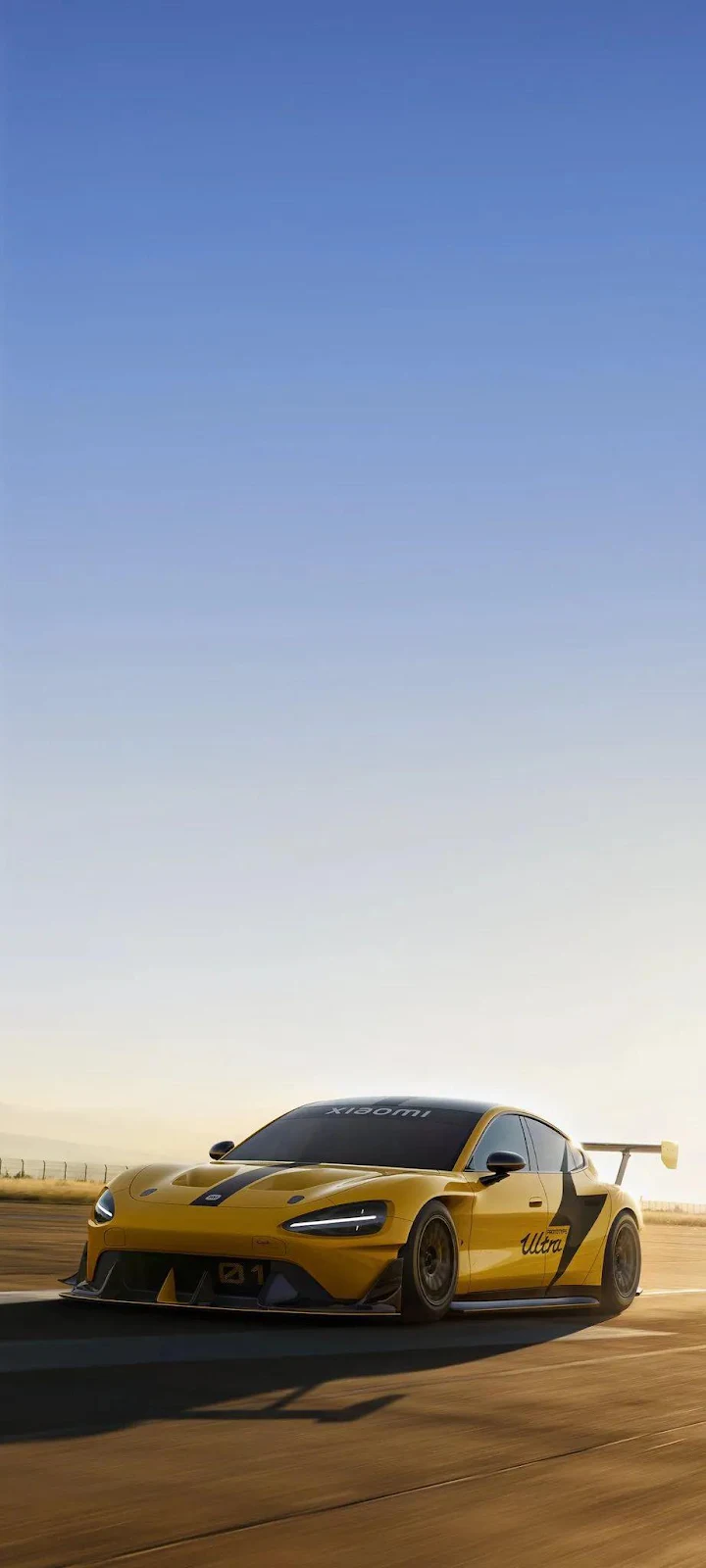 Xiaomi SU7 Ultra Prototype - Automotive Photography iPhone Wallpaper (922x2048)