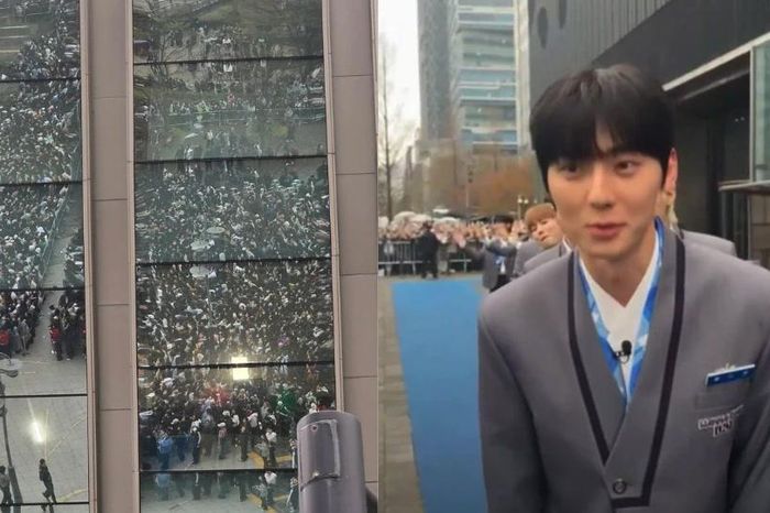 Fan đội mưa mừng Wanna One tái hợp, 'tóm sống' Park Jihoon quên nhịp 'Nayana' - Chuyên trang Hoa Học Trò - Báo Tiền Phong
