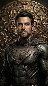 Regal Superman with Golden Relief