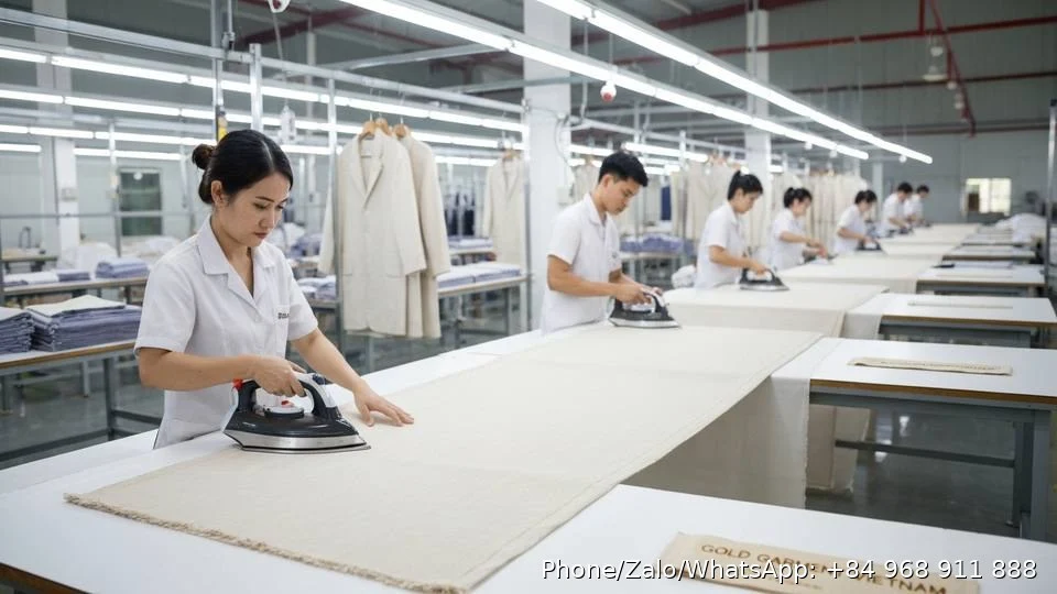 Egyptian Cotton Fabric - Gold Garment Vietnam