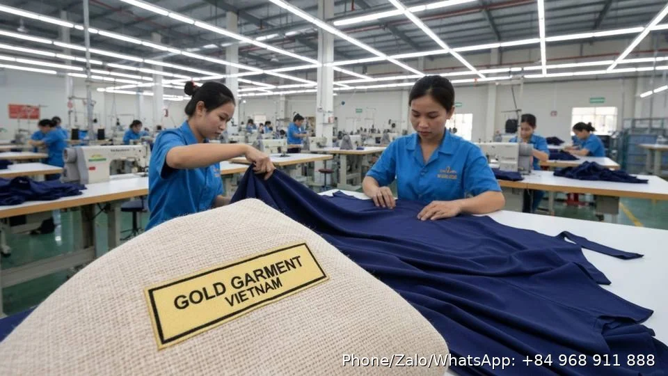 apparel manufacturing - Gold Garment Vietnam