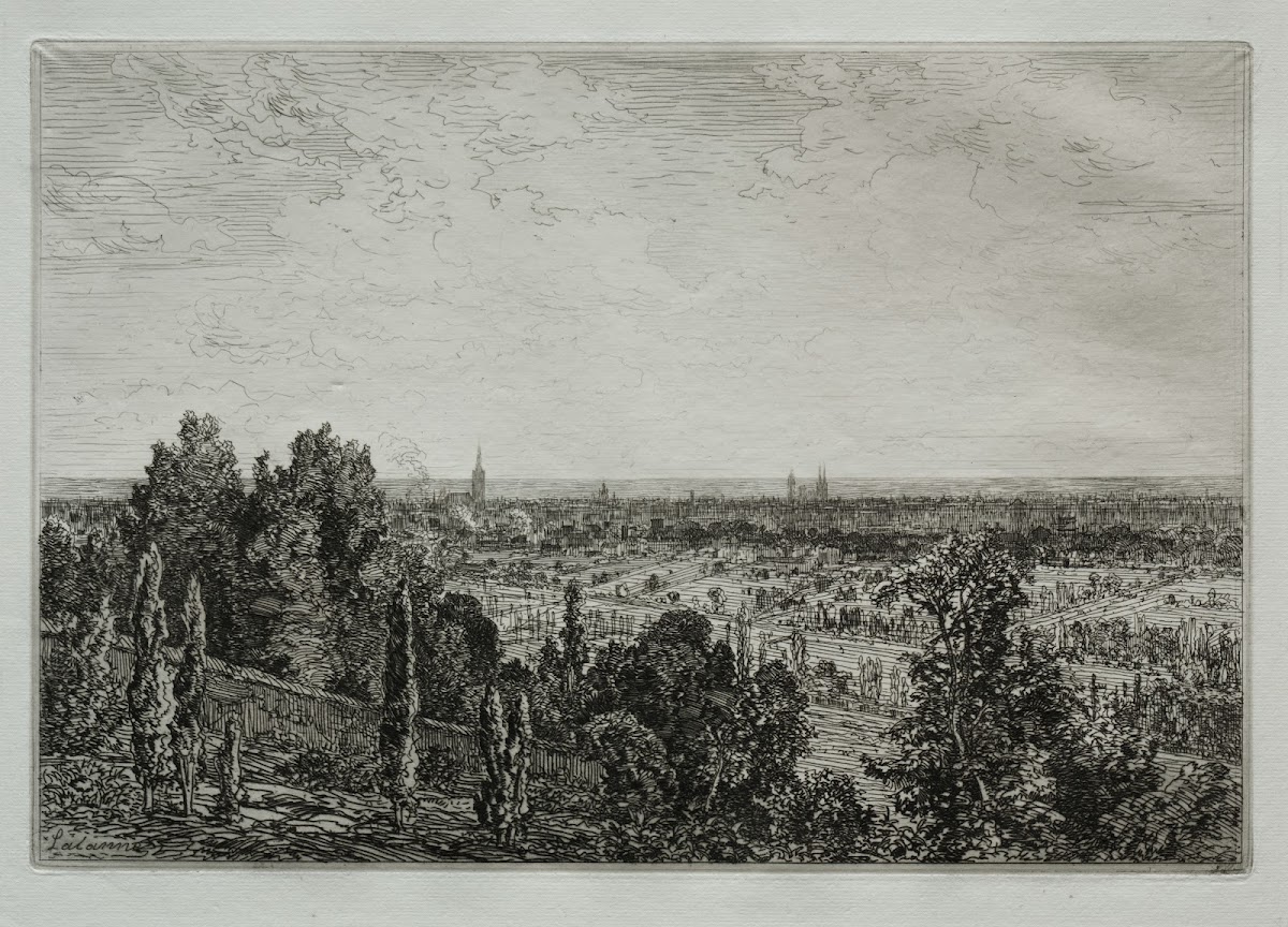 Bordeaux View From The Coast Of CéNon 1879
