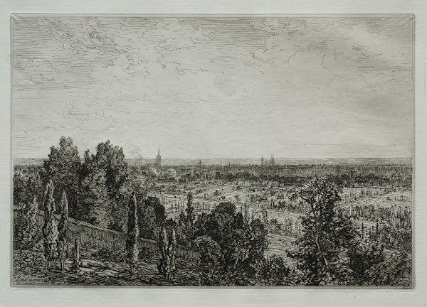 Bordeaux View From The Coast Of CéNon 1879