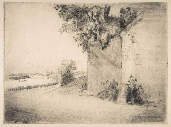 The Seine seen from Passy 1860s