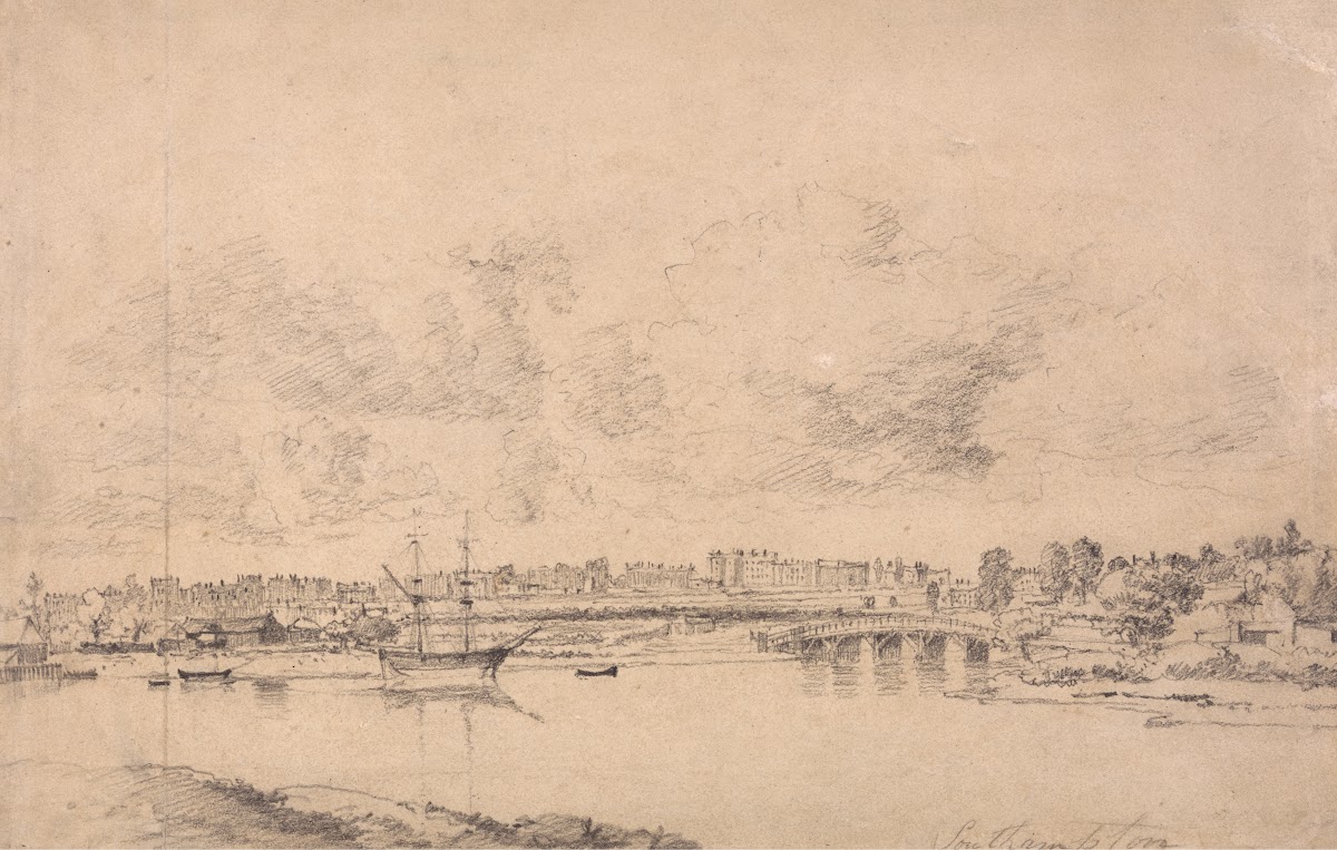 Southampton and Northam from the River Itchen